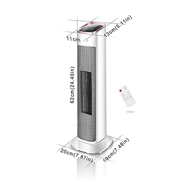 Riscaldatore Riscaldatore Convettore lineare proporzionale Battiscopa Comfort Ventilatore in ceramica calda Torre Radiatore da 2000 W