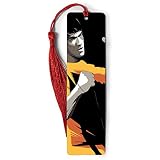 Bookmarks Metal Ruler Bruce Bookography Lee Measure Tassels Bookworm for Book Markers Lovers Reading Notebook Bookmark Bibliophile Gift