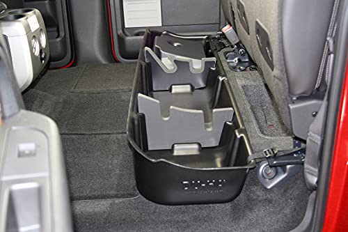 Du-Ha Under Seat Storage Fits 09-14 Ford F-150 Supercrew With Subwoofer, Black, Part #20078 #TOP3