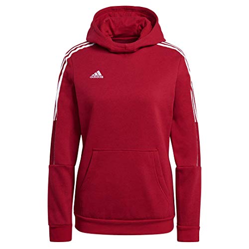 Adidas Womens Tiro 21 Sweat Hoodie Team Power Red Medium #TOP3