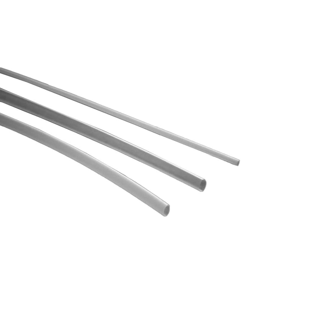 KYNAR Heat Shrink Tubing HKY Size 6.4mm I.D / 3.2mm I.D Clear (10 mtr)