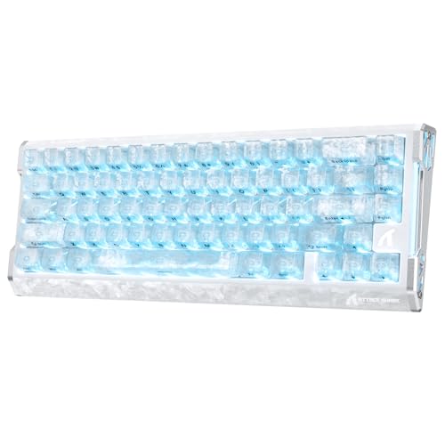 ATTACK SHARK R68HE ���s�b�g�g���K�[ �Q�[�~���O�L�[�{�[�h �J�[�{���R���|�W�b�g �|�[�����O���[�g8000Hz�Ή� RT0.005mm RGB �L��USB HUANO���C�X�C�b�` 0.08ms�f�B���C �Q�[�~���O�L�[�{�[�h �b���J�[�{���L