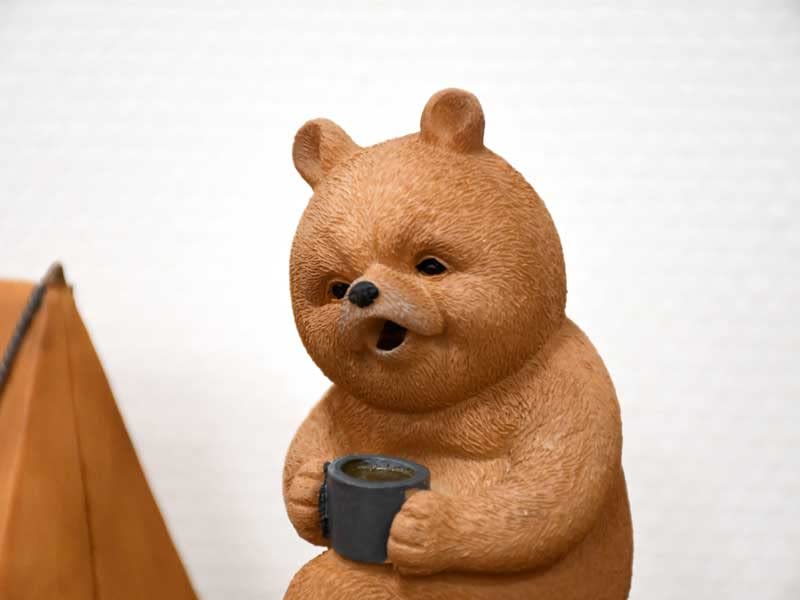 アウトレット スリーピーベア トラベルロッジ 置物 オブジェ