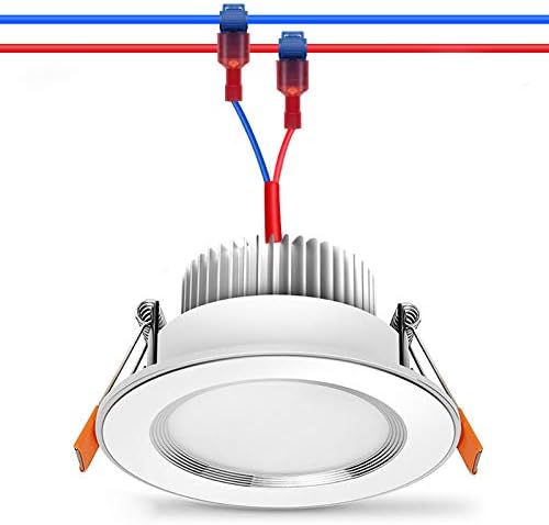 T-Terminal LED Light Cable Connector 50pcs Power line Modification Wiring Terminal Various Specifications Color(T2 BU)