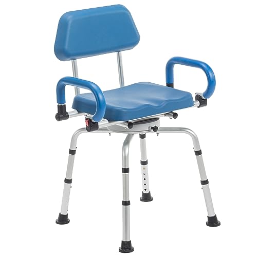 Journey SoftSecure 360 Degree Rotating Shower Chair, Padded Swivel Bathtub Seat