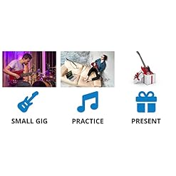 McGrey Rockit guitare électrique double encoche set complet Cherry Red - Les Beatles, Paul McCartney, John Lennon, RIngo Starr, George Harrison McGrey Rockit guitare électrique double encoche set complet Cherry Red – Image 3