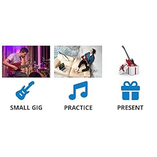 McGrey Rockit guitare électrique double encoche set complet Cherry Red - Les Beatles, Paul McCartney, John Lennon, RIngo Starr, George Harrison McGrey Rockit guitare électrique double encoche set complet Cherry Red – Image 3