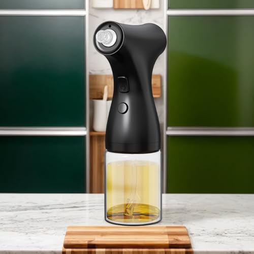 Dispensador de aceite en spray portátil para evitar excesos al freír y hornear 4