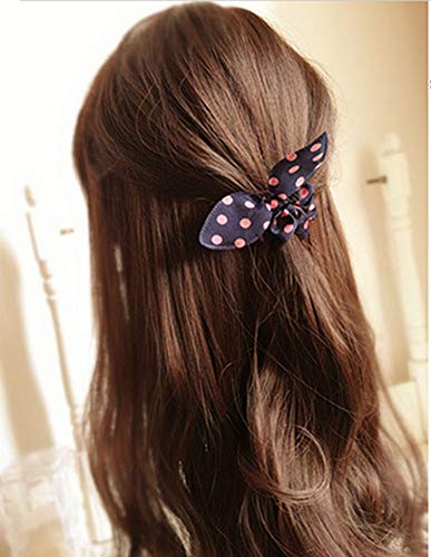 Lovef 20 Pcs Girls Rabbit Ear Hair Tie Bands Ropes Ponytail Holder (20Pcs Rabbit Ear) #TOP7