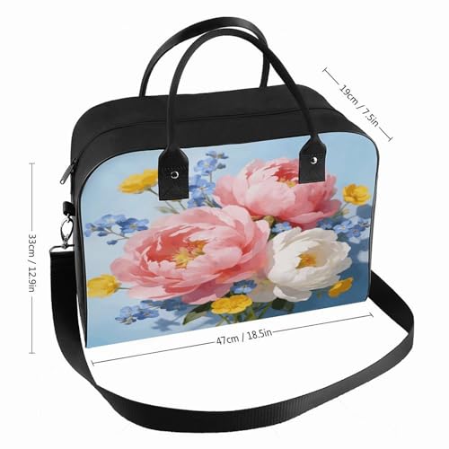 Maletín Floral Liviano para Laptop y Uso Casual miniatura 2