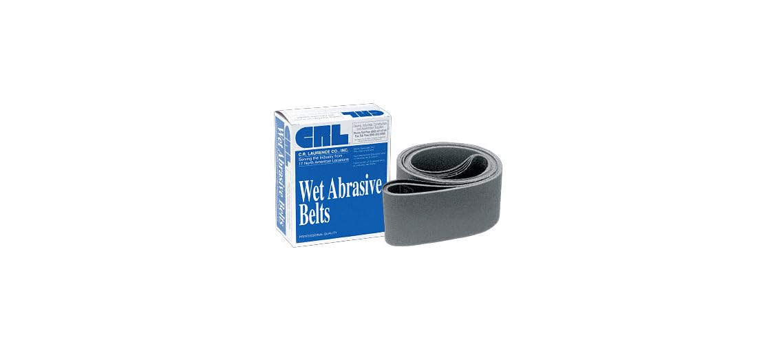 CRL 4" x 132" 220 Grit Wet-Dry Abrasive Belts by CR Laurence