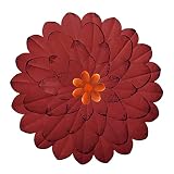 Red Metal Flower Wall Decor Metal Flowers Outdoor Wall Decor Large Metal Flowers for Outside garden