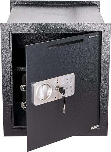 Ścienny sejf do depozytu z elektronicznym zamkiem antyBounce System (bardzo duży)