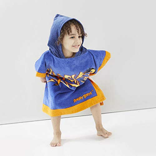 Angry Birds - Hooded Towel - Blue