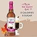 Jordan's Skinny Mixes Sugar Free Coffee Syrup, Holiday Maple Bourbon Pecan Coffee Flavoring Syrup, Zero Calorie Drink Mix for Lattes, Baking, Protein Shake, Dairy & Gluten Free, Kosher, 25.4 Fl Oz