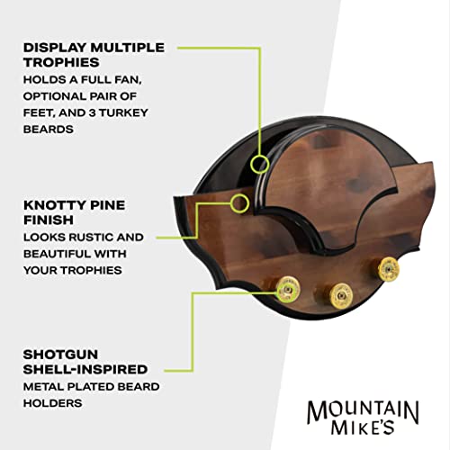 Mountain Mike's Reproductions Beard Master Turkey Mounting Kit #TOP3