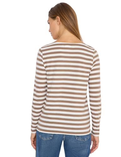 Damen Gestreiftes Basic Shirt