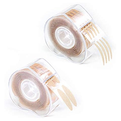 1200 PCS Invisible Eyelid Tape Stickers, Single Side Sticky, Eyelid Lifter Strips for Droopy Hooded Eyes, Eyes Makeup, Uneven Mono-eyelids Cover