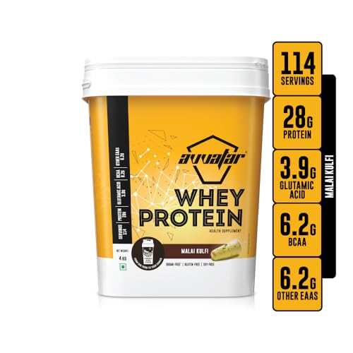 Avvatar Whey Protein 4kg Malai Kulfi