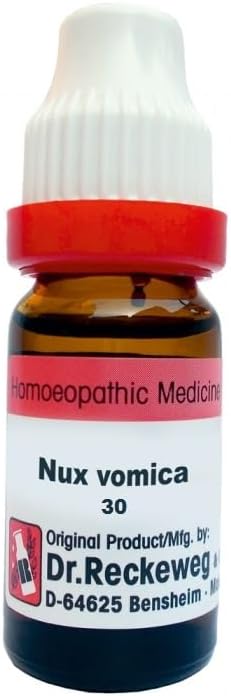 NUX VOMICA 30 11ML German Remedy