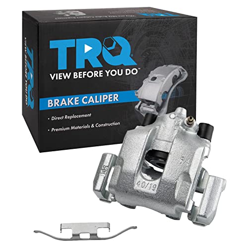 Image of TRQ Rear Right Brake Caliper w /Bracket Passenger Side | For 2000 BMW 323Ci 323i 2001-2003 325Ci 325i 325xi 1999-2000 328i