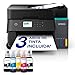Epson EcoTank ET-3950 Impresora de Depósito de Tinta | Teletrabajo | Wi-Fi | A4 | Imprime a Doble Cara | Imprimir, Copiar, Escanear | Pantalla LCD 6,1cm | ADF 30 Hojas | Tinta Incluida para 3 Años