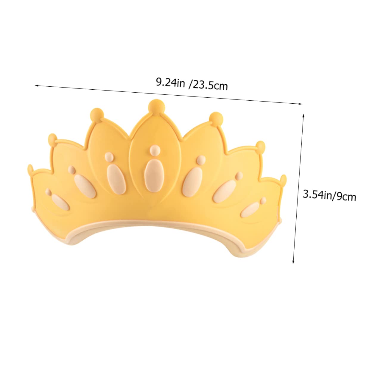 FOYTOKI Infant Hat Toddler Shower Cap Waterproof Bath Visor Hair Washing Shield Adjustable for Boys and Girls Newborns