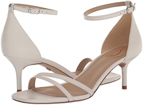 Sam Edelman Women's Peonie Heeled Sandal, Bright White, 9 | Image 6
