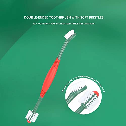 Windhunt A Series Of Sets For Pets Tooth Protecting And Cleaning. Including Toothpaste,Toothbrush And Fingerbrush.preventing Tartar Buildup And Plaque.beef Flavor. #TOP2