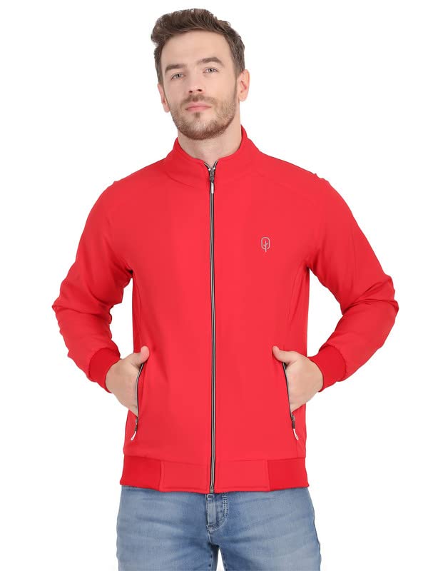 Image of Blueficus Winter Jackets For Men || Men's Solid Wind Cheater Jacket With Zipper || Casual And Sports Jacket