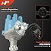 A-Premium Ignition Distributor with Cap and Rotor Compatible with Jeep Wrangler, Cherokee, Grand Wagoneer, Eagle, CJ5, CJ7, J10, Scrambler & AMC Concord, Concord, Spirit, Gremlin, Pacer, Matador