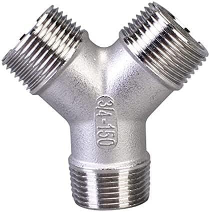 Connettore Sanitario In Acciaio Inox 304, Filetto Maschio 2 BSP DN50, Con Attacco Saldato