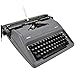 Royal Epoch Classic Portable Manual Typewriter - Gray (ROY79103Y)