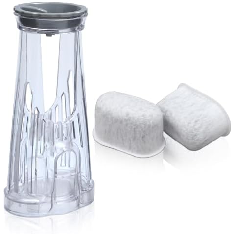 Buhobha Water Filter Holder and 2 Water Filters, Compatible with Keurig Series Coffee Machines, Compatible with K-Duo Gen2/K-Duo/K-Duo Essentials/K-Latte/K-Compact/K200/K250 Cover