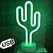 AIZESI Cactus Neon Lamp Cactus Kids Gifts,Cactus Neon Signs,Cactus Light Decor Cactus Home Party Decorative Lights for Birthday Party,Kids Room,Living Room,Wedding Party Decor(Cactus Green,Holder)