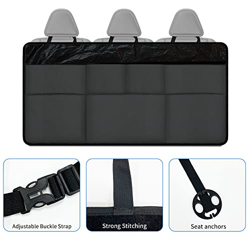 Orionstar Car Trunk Organizer, Large Back Seat Organizer With 7 Pockets, Waterproof Material, Hanging Trunk Organizer With Adjustable Straps, Automotive Interior Accessories For Auto Suv Vehicle #TOP2