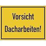 Dreifke® Vorsicht Dacharbeiten!, Alu, 400x300 mm