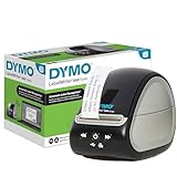 NUR MIT ORIGINAL DYMO-ETIKETTEN KOMPATIBEL: Unterstützt nur qualitativ hochwertige, BPA-freie original DYMO LabelWriter-Etiketten; Papieretiketten bestehen aus FSC-zertifiziertem Material