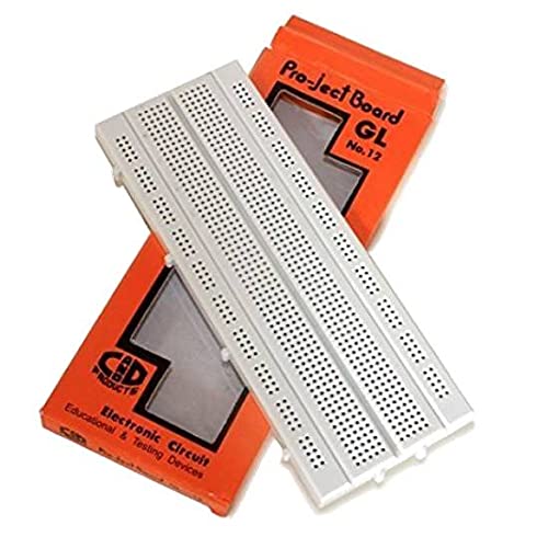 INSIGNIA LABS -Nickel Plated 840 Points Bread Board or Solderless Circuit Test Board, White (B0993LYQPD) Amazon Price History, Amazon Price Tracker