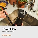 Fiskars Petites pulvérisateurs (40 oz) pour jardinage intérieur, canette d'eau pour plantes intérieures, anti-goutte et buse amovible, en plastique recyclé