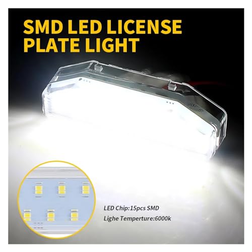 Luz LED de matrícula sin error Canbus para Mazda 6 GH y Mazda RX8 4
