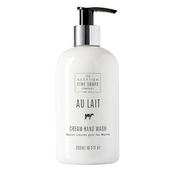 Scottish Fine Soaps Au Lait Cream Hand Wash for Women, 10.5 Ounce