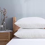 【Material mit hoher Qualität】: Unsere Stoffe sind hautfreundlich und weich genug, um Schleimbildung und Allergien zu vermeiden bzw. keine Falten zu hinterlassen. Die Füllung, Bezüge und Nähgarne sind hypoallergen und atmungsaktiv und fühlen sich ultrasoft an, so dass Sie bequemer schlafen können