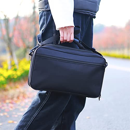 Lkjybg Oboe Case Cover,Oxford Cloth Oboe Shoulder Bag Convenient Zipper Closure Double Storage Portable Tote Bag Wind Instrument Accessories #TOP3