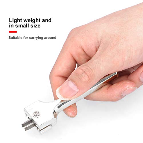 Perfurador de garfo, ferramenta de instalação de botão magnético de design ergonômico Peso leve com