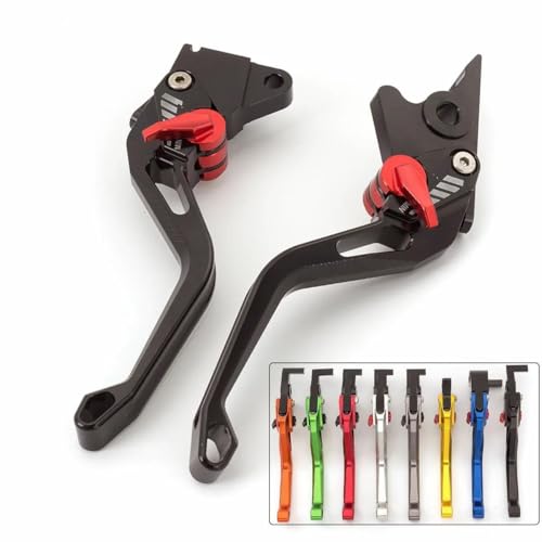 Palanca embrague freno ajustable 3D Suzuki GSR750 manetas cortas de control delantero 3