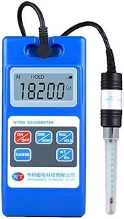 Surface Magnetic Field Tester Digital Tesla Meter Permanent Magnet Material GS/MT High Precision Magnetic Force 0.01MT WT103