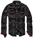 Produktbild Brandit Check Shirt Duncan NEU S-XXL HOLZFÄLLERHEMD KARIERT Langarm Hemd Flanell, Größe:XL, Farbe:Braun-Schwarz