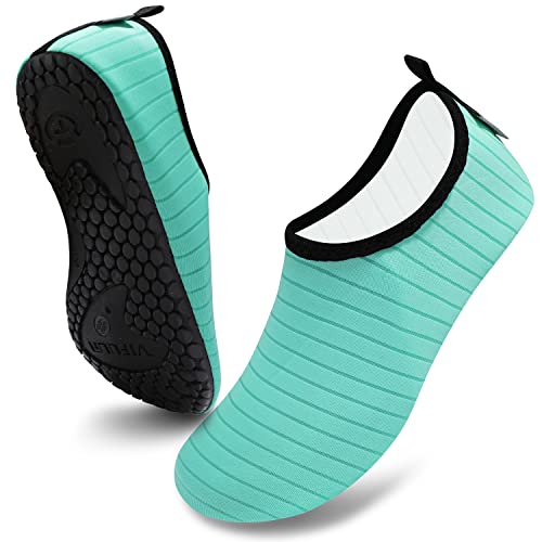 VIFUUR Water Shoes for Men Women Barefoot Quick Dry Aqua Socks Slip On by VIFUUR - Used condition - Image 3