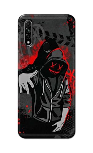 Image of Printed Hard Back Cover for Oppo A31 Back Cover (Hoodie Rapper) -190724(EA)